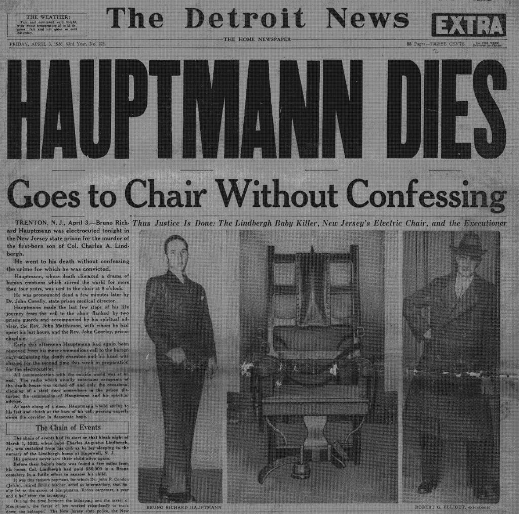 Page from The Detroit News