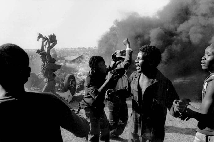Anti-apartheid protest