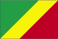 Flag of Congo Republic of (Brazzaville)