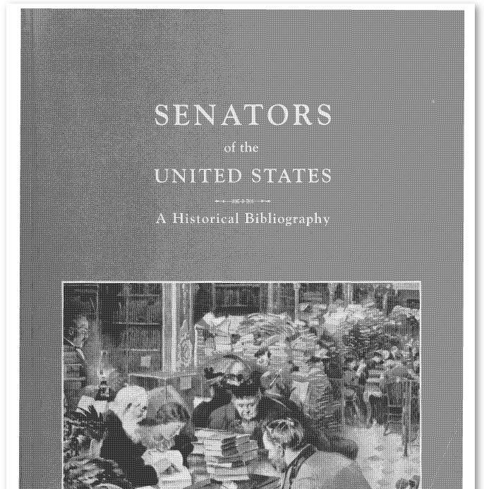 Screenshot of Senators of the United States Bibliography title from HeinOnline
