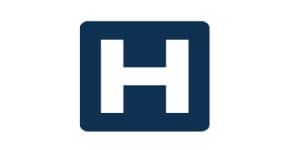 Blue H icon