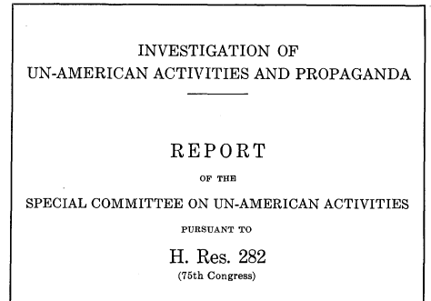 Screenshot of HCUA cover page