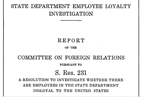 Screenshot of Senate report 231