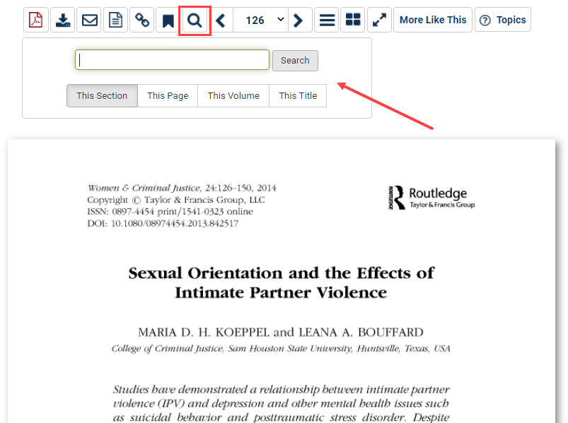 Sexual Orientation and the Effects of Intimate Partner Violence in HeinOnline