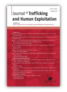 Journal of Trafficking and Human Exploitation cover