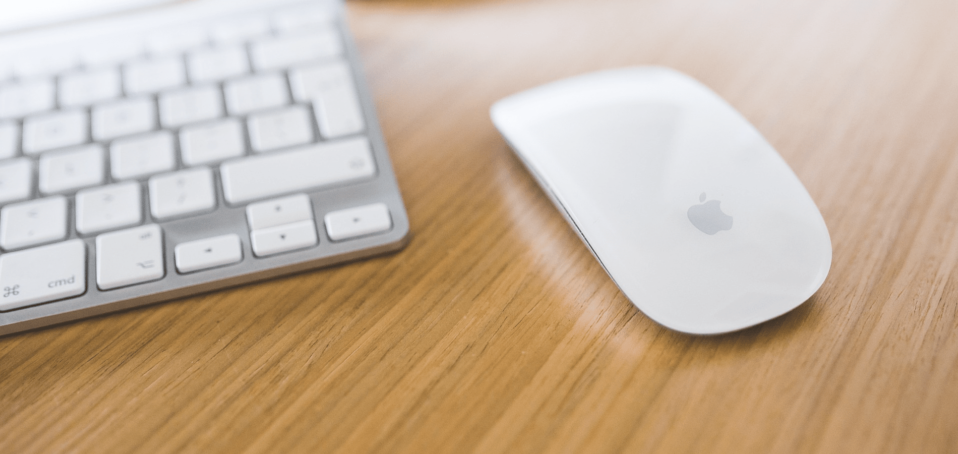 Apple mouse and keyboard
