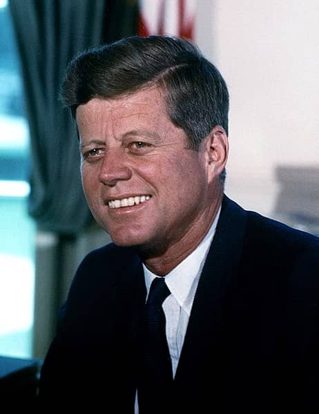portrait of John F. Kennedy