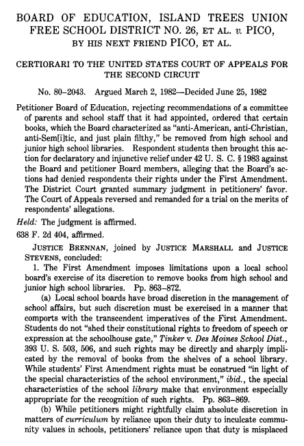 Screenshot of page from US Court of Appeals