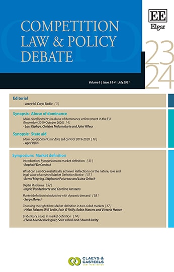 cover of Competition Law & Policy Debate