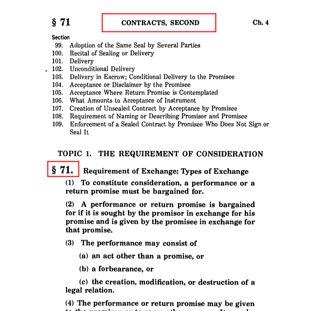 Screenshot of Contracts, Second within ALI