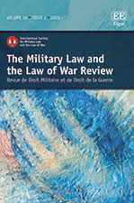 cover of The Military Law and the Law of War Review