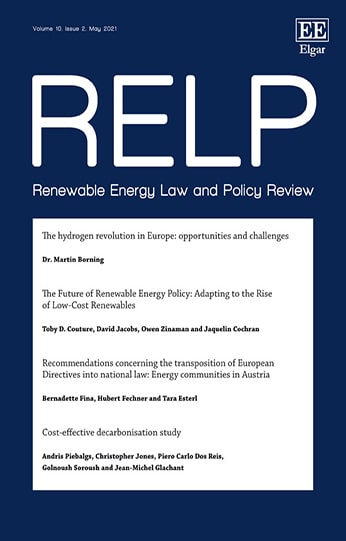 cover of Renewable Energy Law and Policy Review