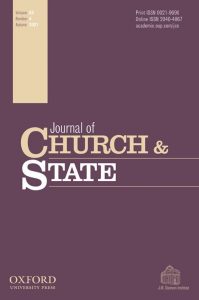 cover of Journal of Church & State