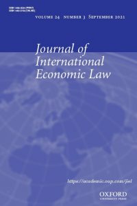 cover of Journal of International Economic Law