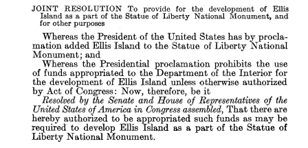 Screenshot of joint resolution in U.S. Congressional Serial Set