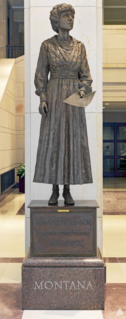Rankin statue in the Capitol