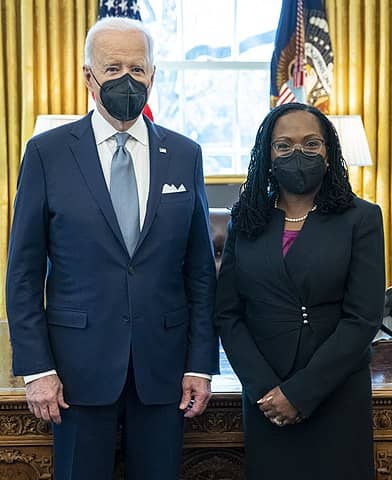 image of Joe Biden and Ketanji Brown Jackson