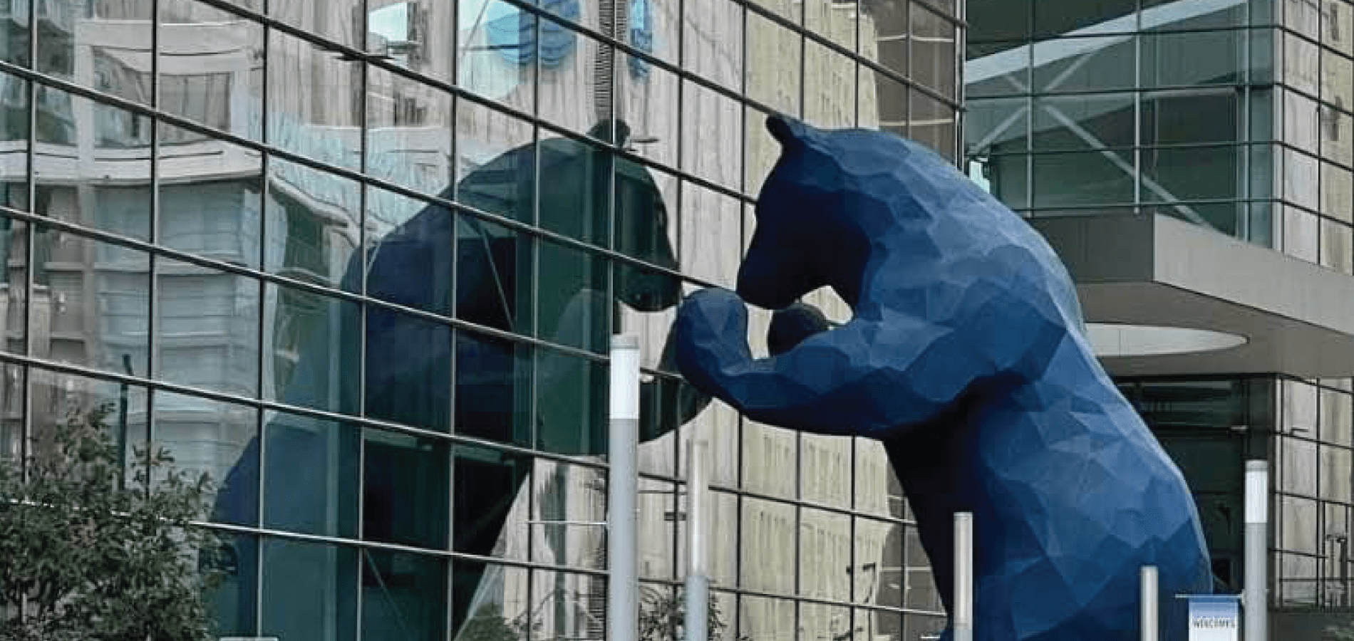 Big Blue Bear in Denver, CO