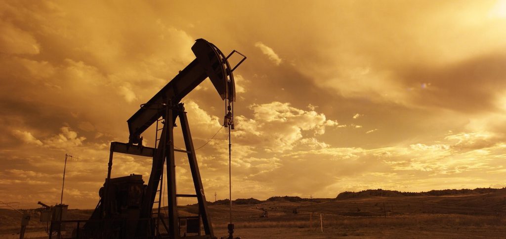image of an oil field
