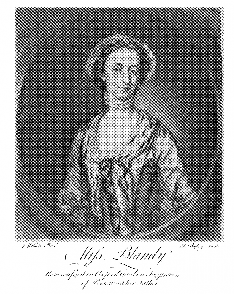 A contemporary portrait of Mary Blandy.