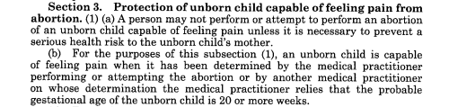 screenshot of Montana session law on abortion in 2021
