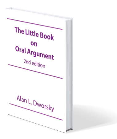 cover of second edition of The Little Book on Oral Argument