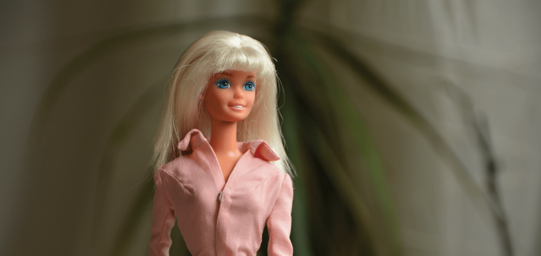 portrait of a Barbie doll