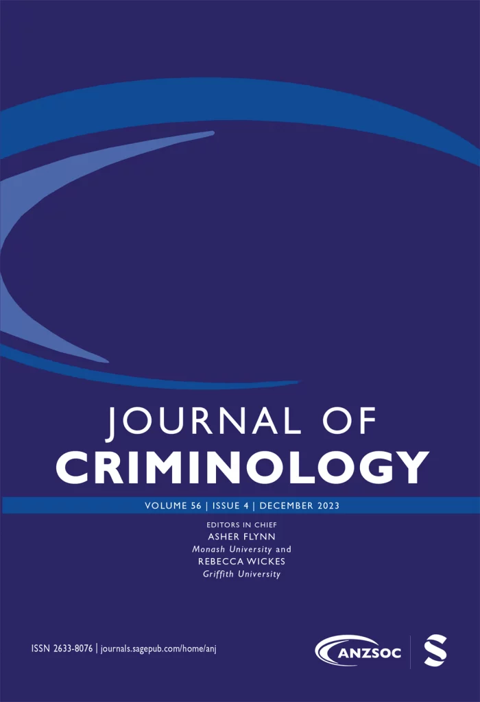 Journal of Criminology cover