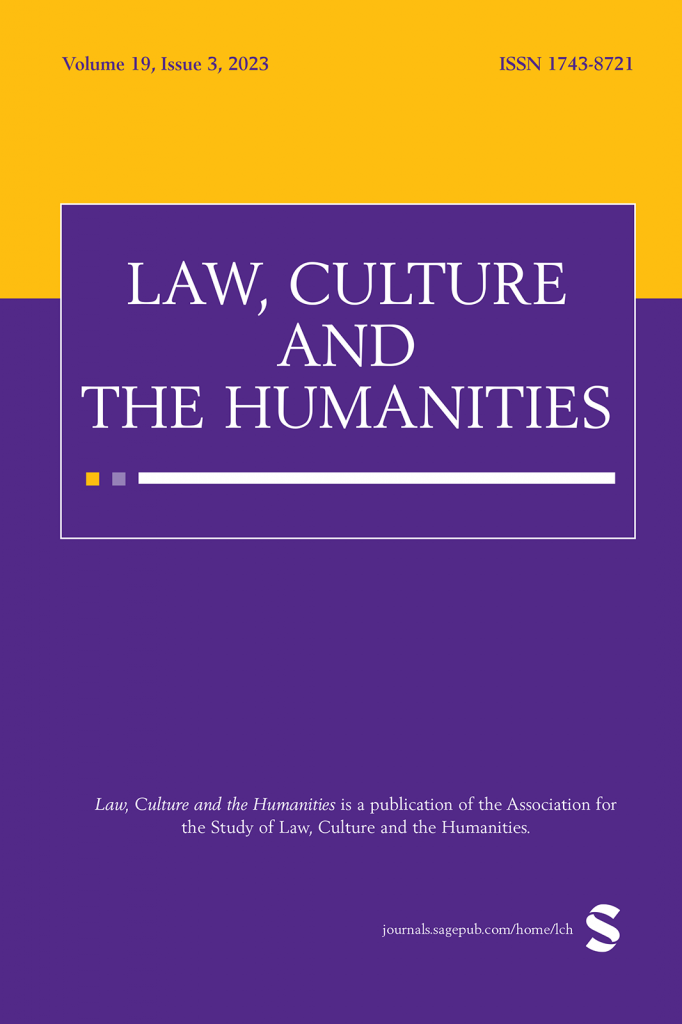 Law, Culture and the Humanities cover