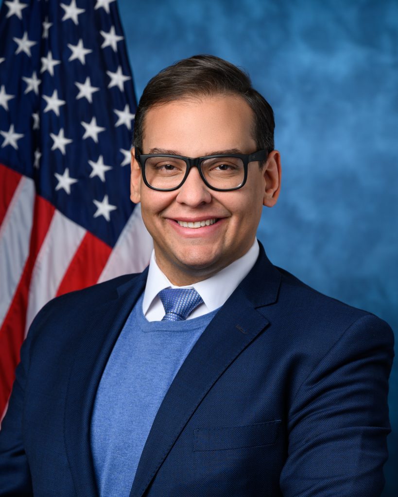 official government portrait of George Santos