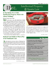 Intellectual Property @ Sports Law journal cover