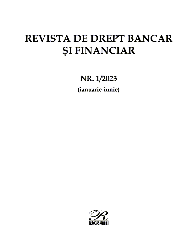 image of Revista de Drept Bancar si Financiar