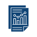 icon with an analysis chart