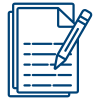 documents and pencil icon