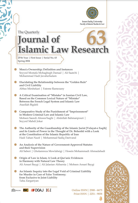 Cover of Journal of Islamic Law Research