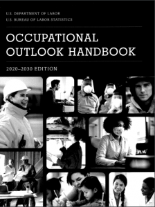 Occupational Outlook Handbook cover