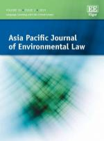 Asia Pacific Journal of Environmental Law Cover