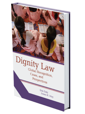 Mock up book cover of Dignity Law