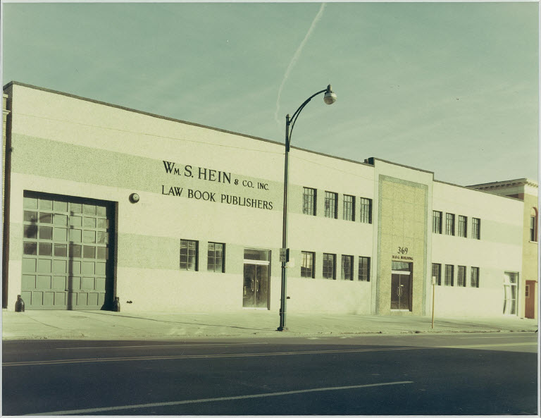 photo of the former location of the Hein Company, a multidisciplinary publisher, at 368-379 Niagara Street, Buffalo, NY