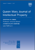 Queen Mary Journal of Intellectual Property