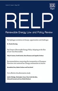 cover of Renewable Energy Law and Policy Review