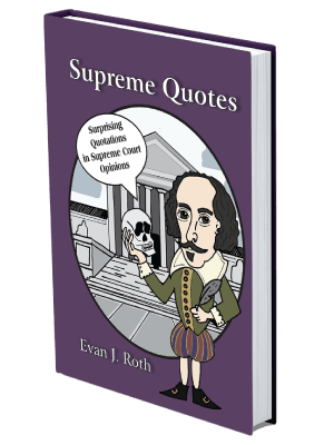 Mock up book cover of Supreme Quotes